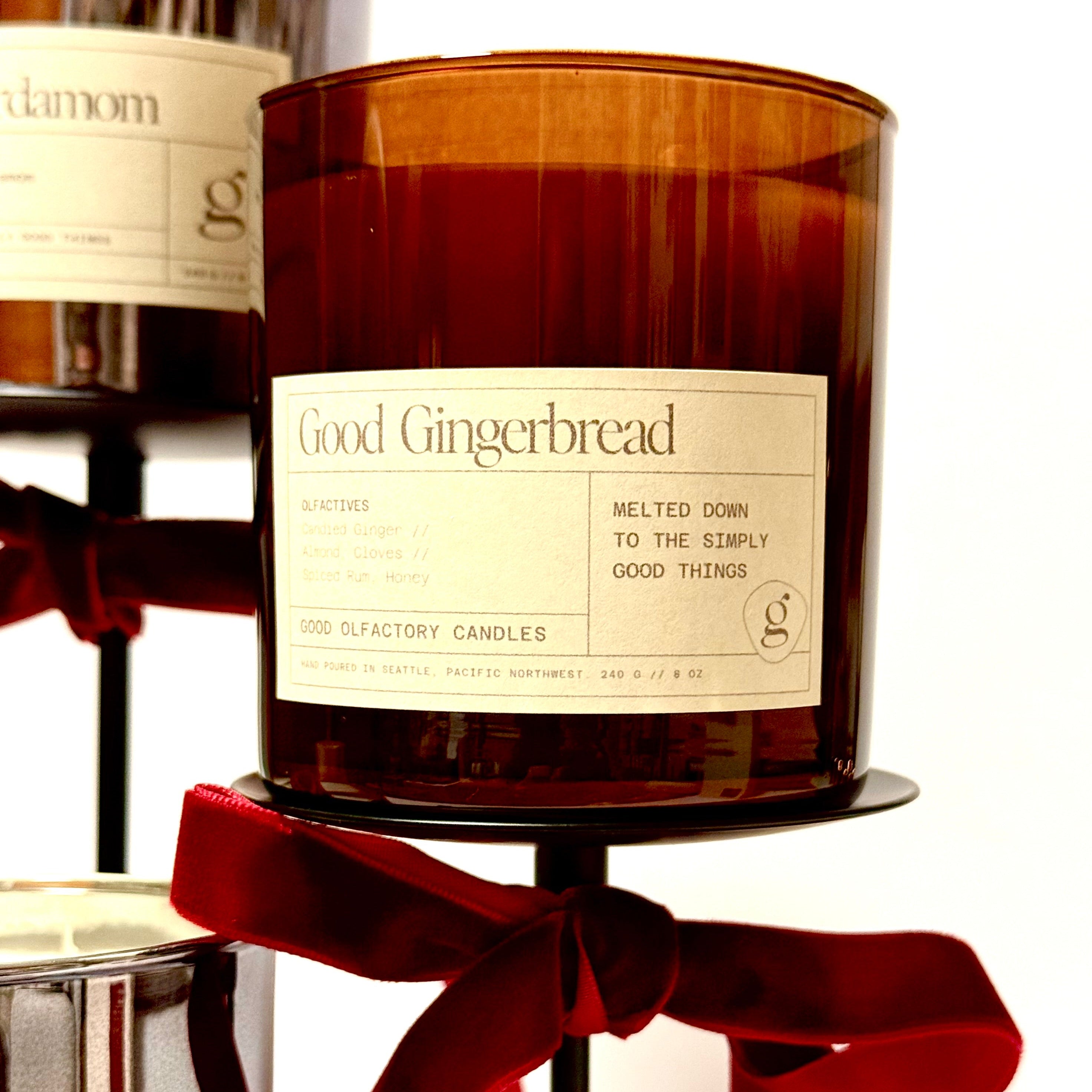 Good Gingerbread Candle